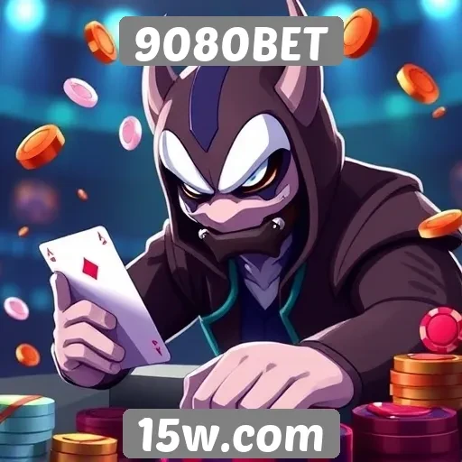 A variedade de jogos disponíveis no 9080BET